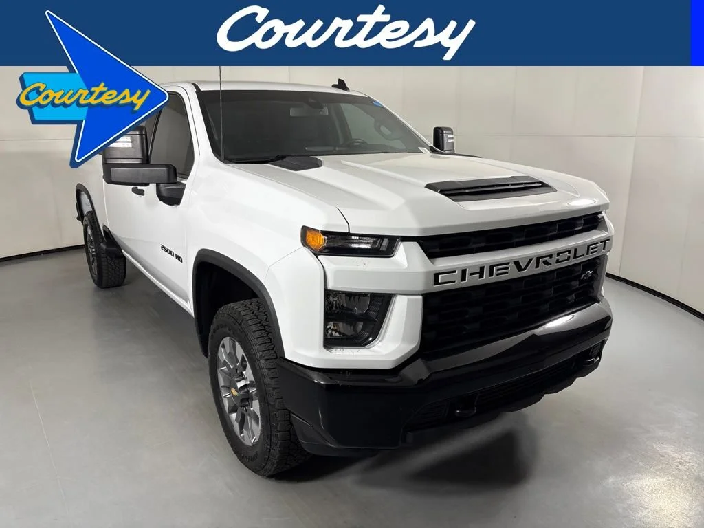 Certified Used 2023 Summit White Chevrolet Custom image 1