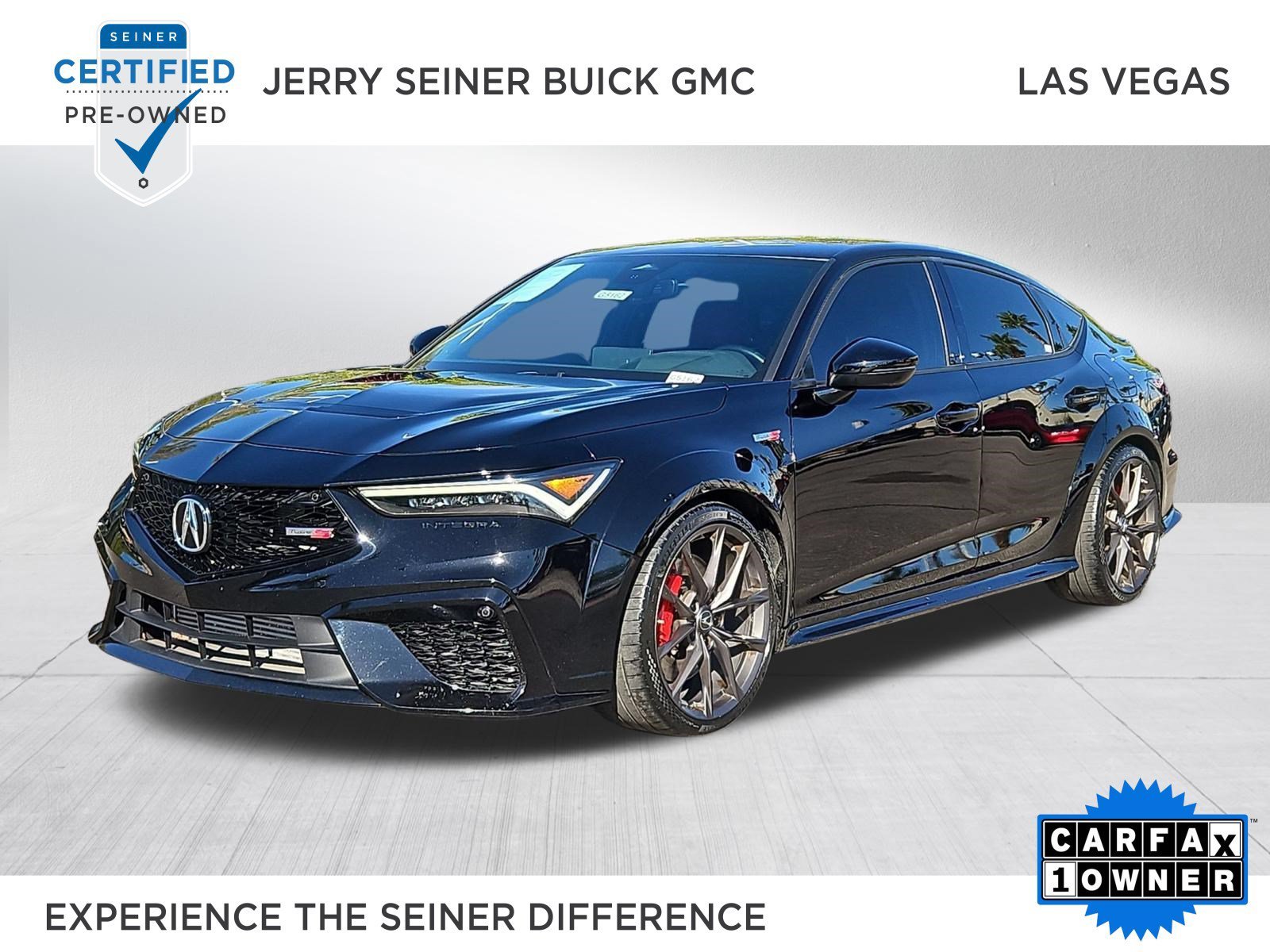 Certified Used 2025 Black Acura Type S image 1