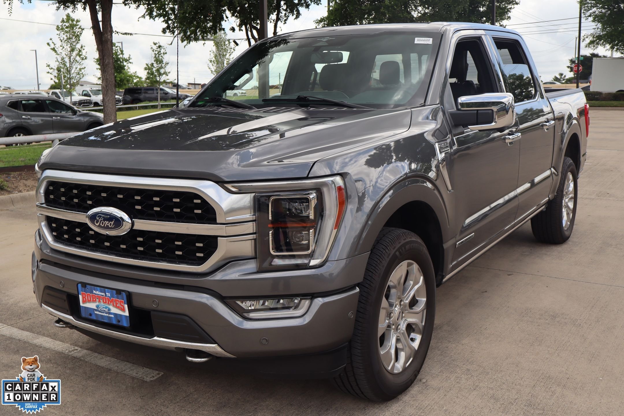 Certified Used 2023 Gray Metallic Ford Platinum image 8