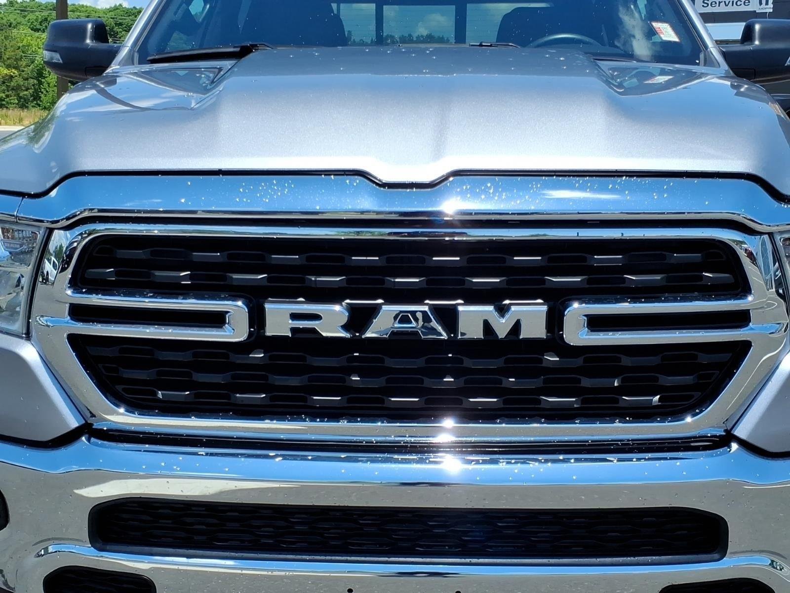 Used 2023 Billet Silver Metallic Clearcoat Ram Big Horn image 14