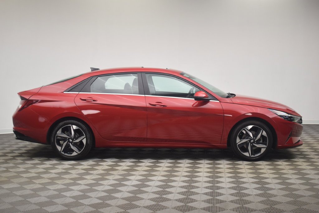 Used 2023 Scarlet Red Pearl Hyundai Limited image 11