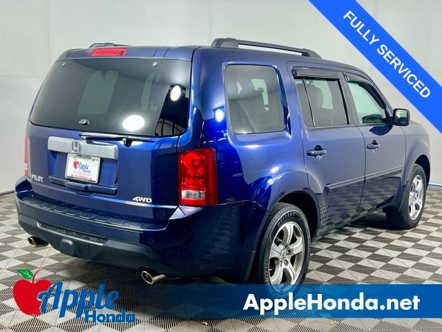 Used 2015 Obsidian Blue Pearl Honda EX image 6