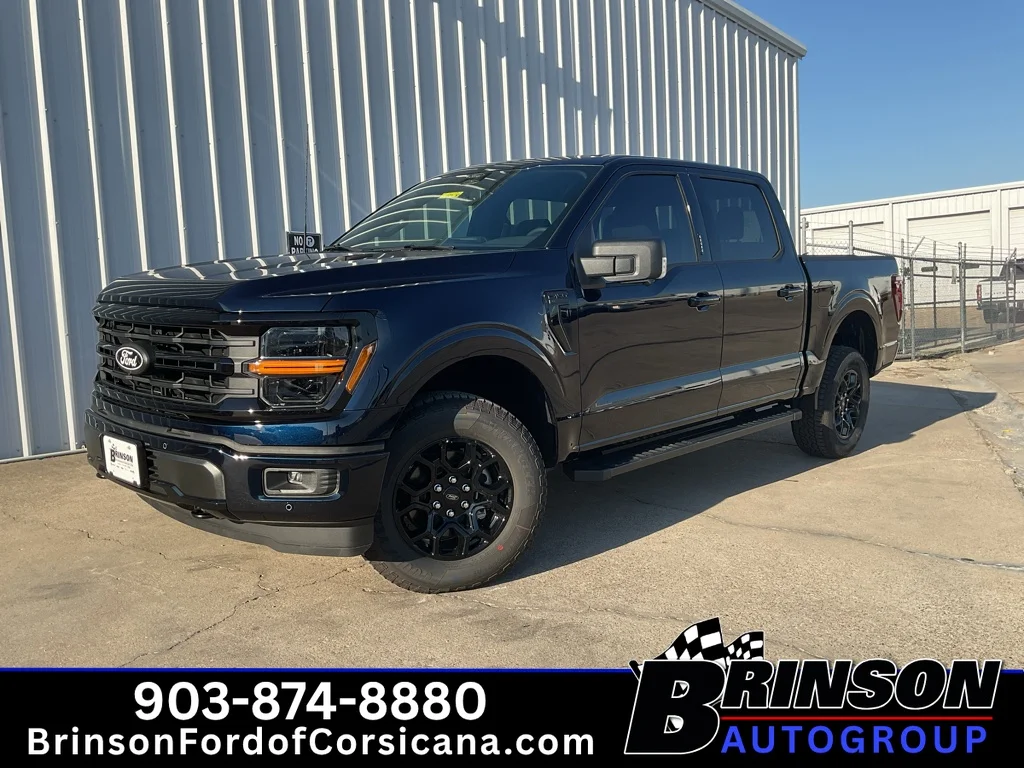 New 2026 Antimatter Blue Metallic Ford XLT image 1