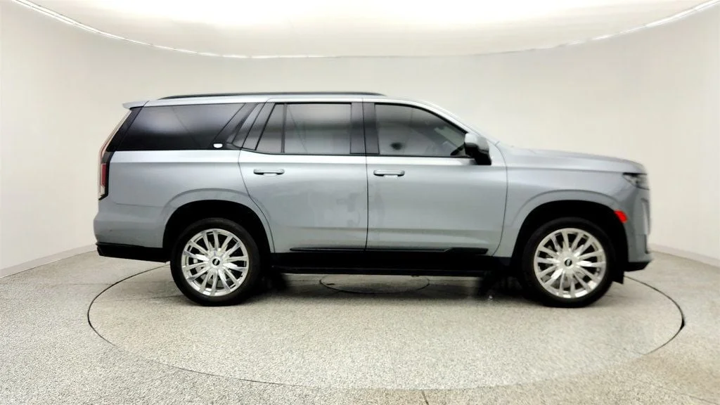Used 2023 Argent Silver Metallic Cadillac 4WD Sport Platinum w/ Onyx Pkg & Super Cruise image 4