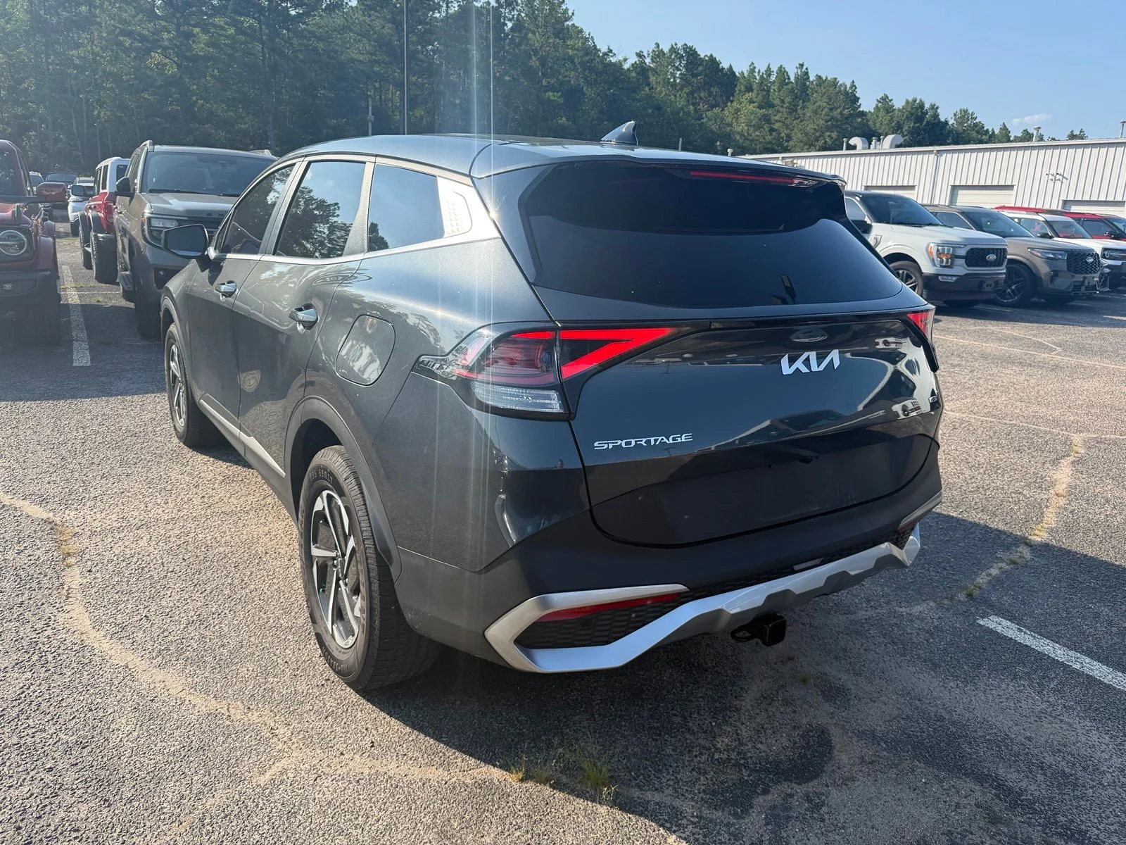 Used 2023 Gray Kia LX image 4