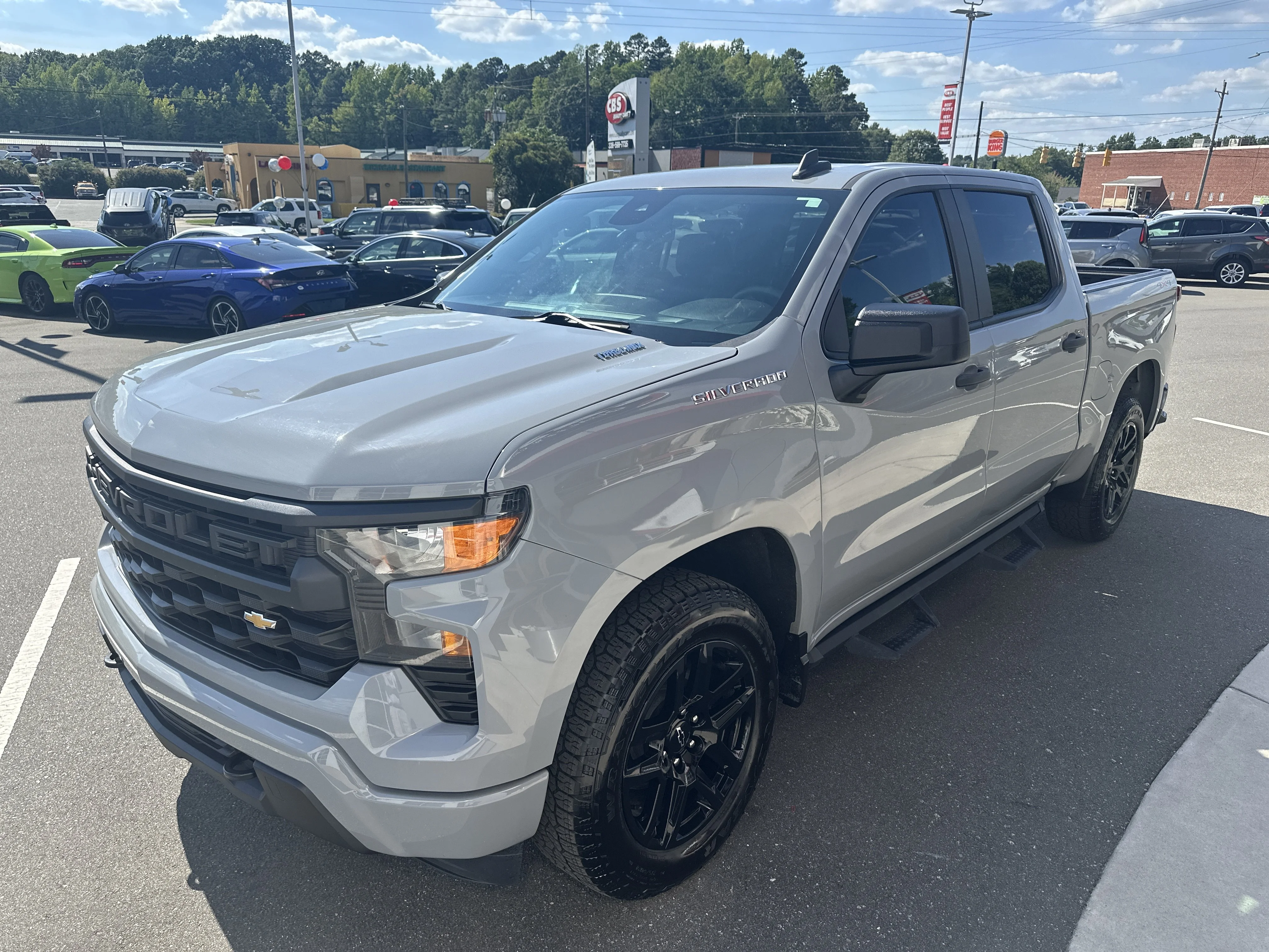 Used 2025 Slate Gray Metallic Chevrolet Custom image 4