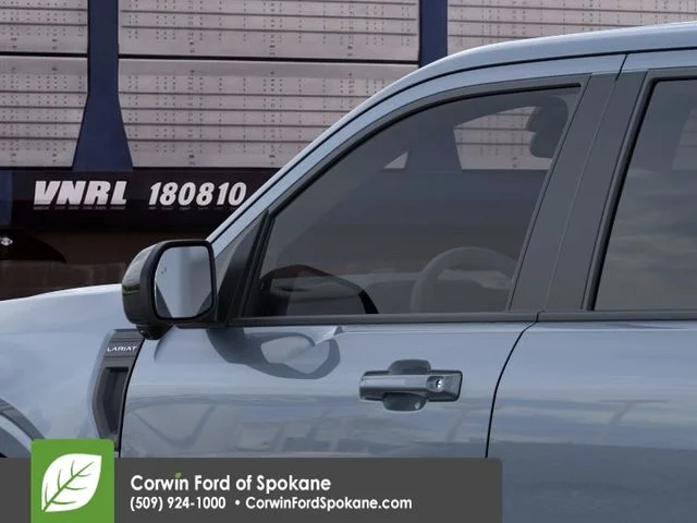 New 2026 Azure Gray Metallic Tri-Coat Ford Lariat image 21