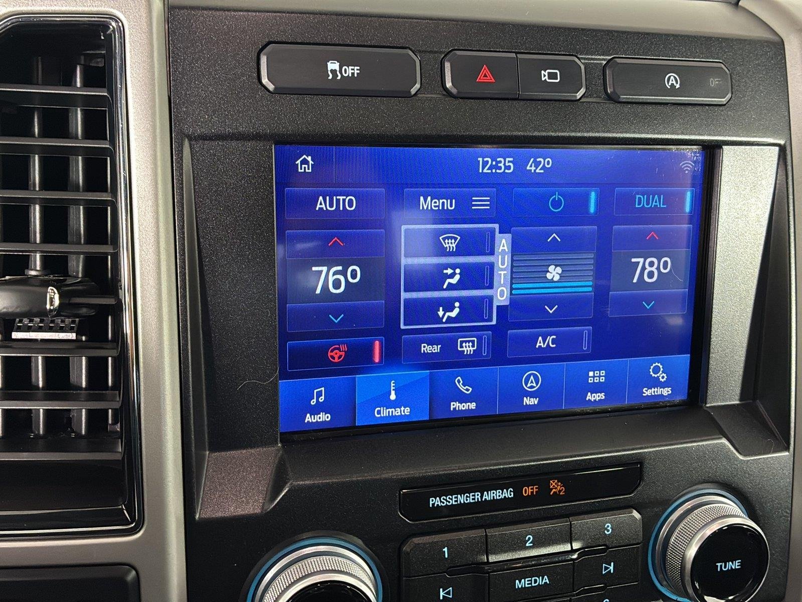 Used 2019 Ruby Red Metallic Tinted Clearcoat Ford LARIAT image 50