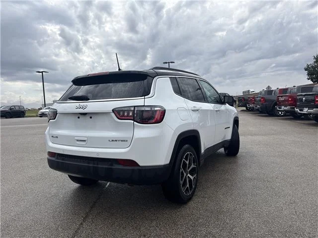 Used 2025 Bright White Clearcoat Jeep Limited 4x4 image 7