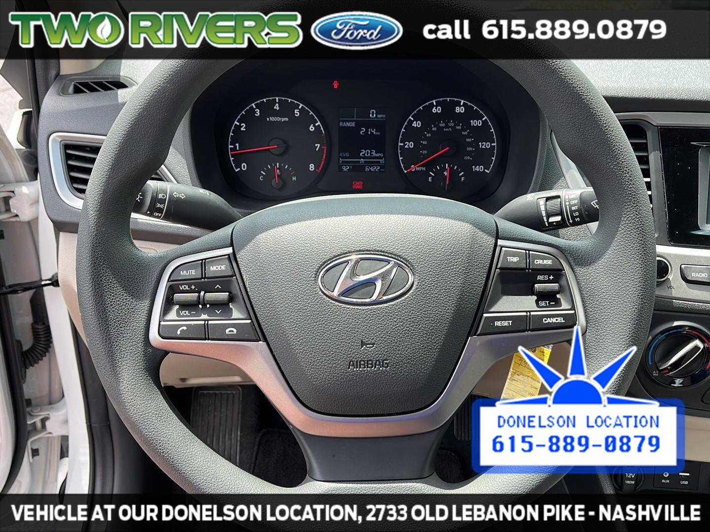 Used 2020 Frost White Pearl Hyundai SE image 18