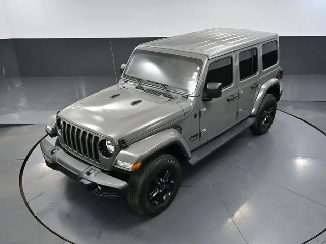 Certified Used 2022 Gray Jeep Unlimited Sahara Altitude image 60