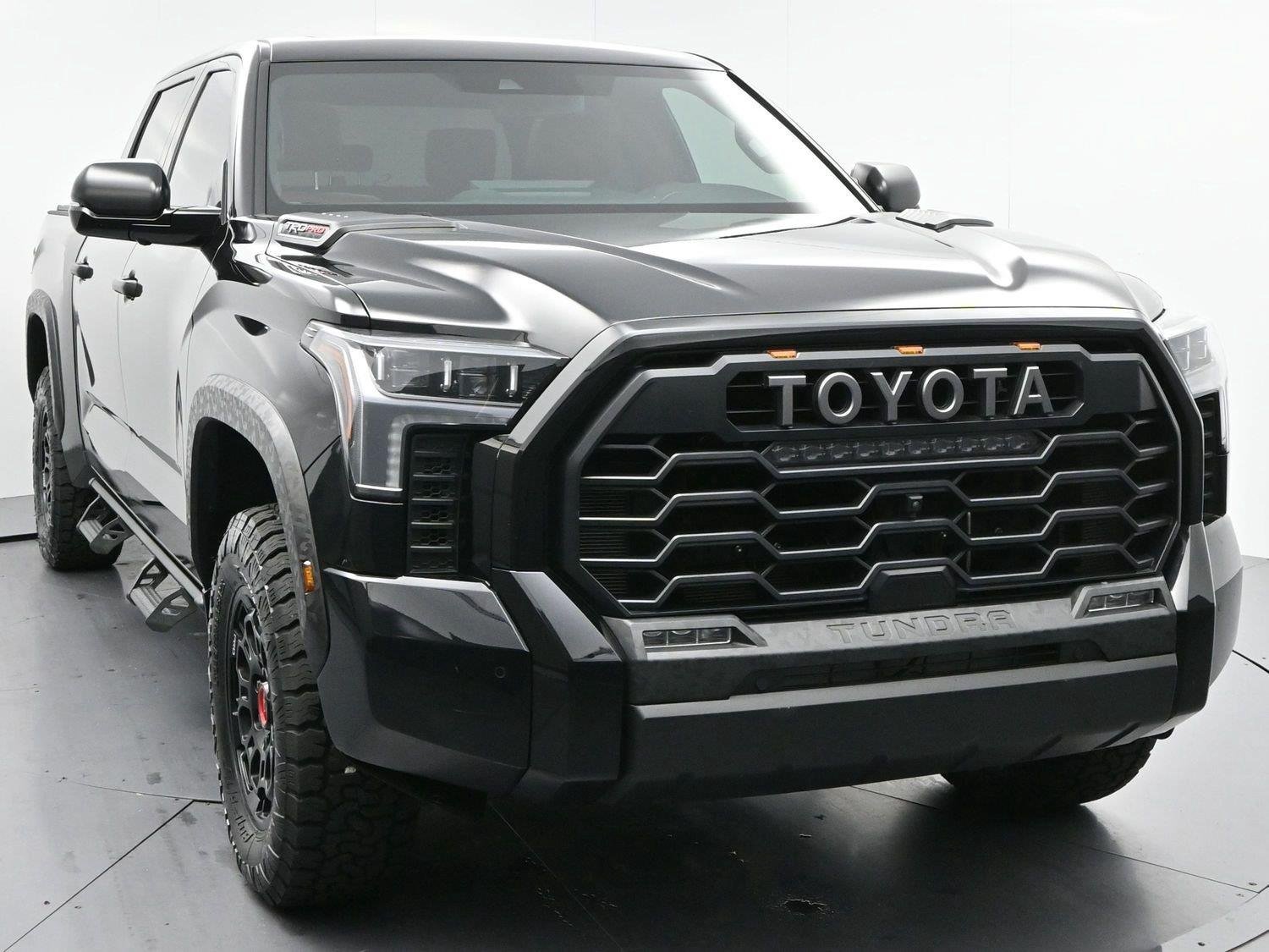 Used 2025 Midnight Black Metallic Toyota TRD Pro Hybrid image 2