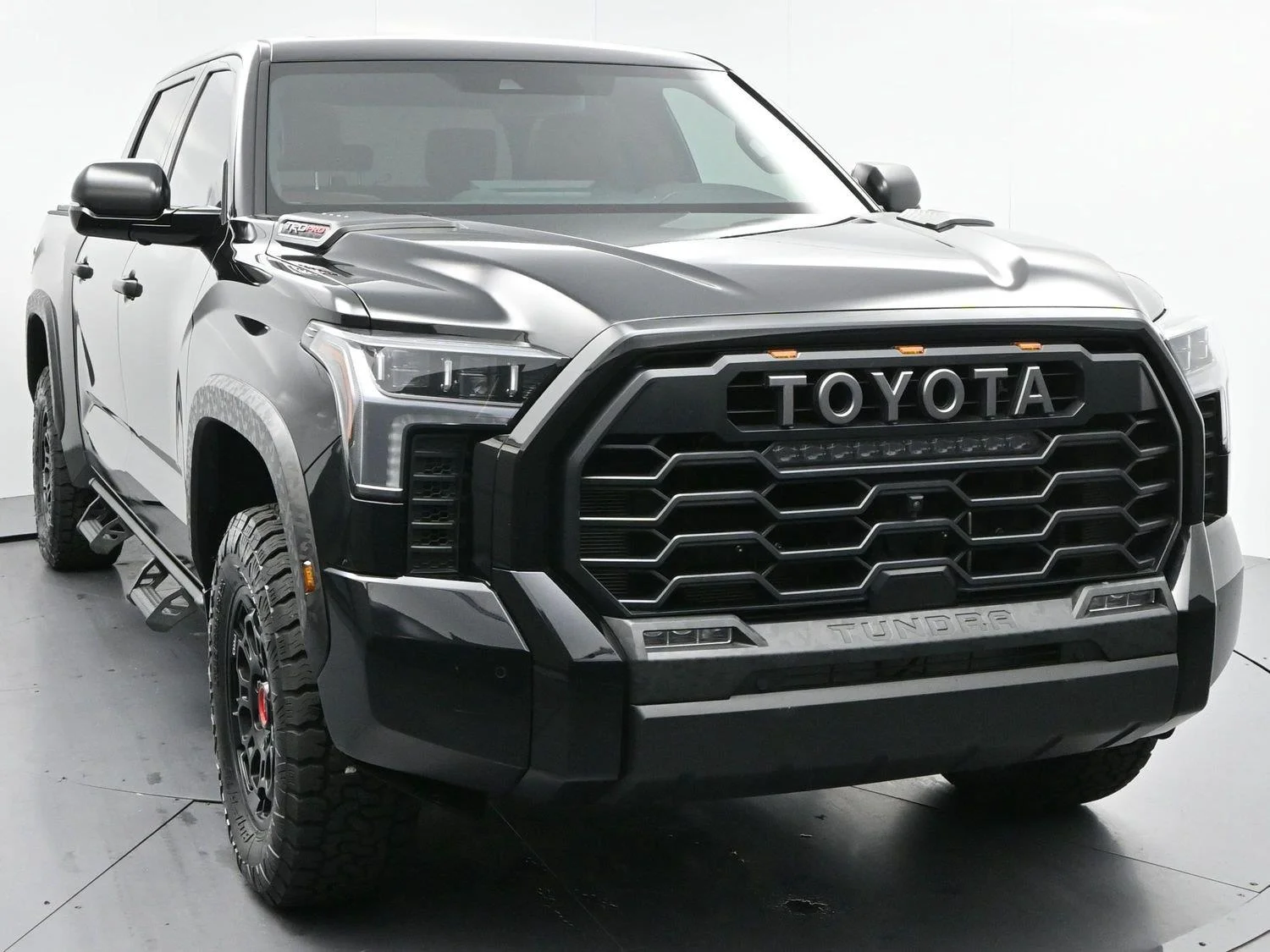 Used 2025 Midnight Black Metallic Toyota TRD Pro Hybrid image 2