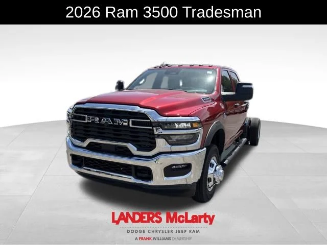 New 2026 Molten Red Pearl-Coat Exterior Paint RAM Tradesman image 2