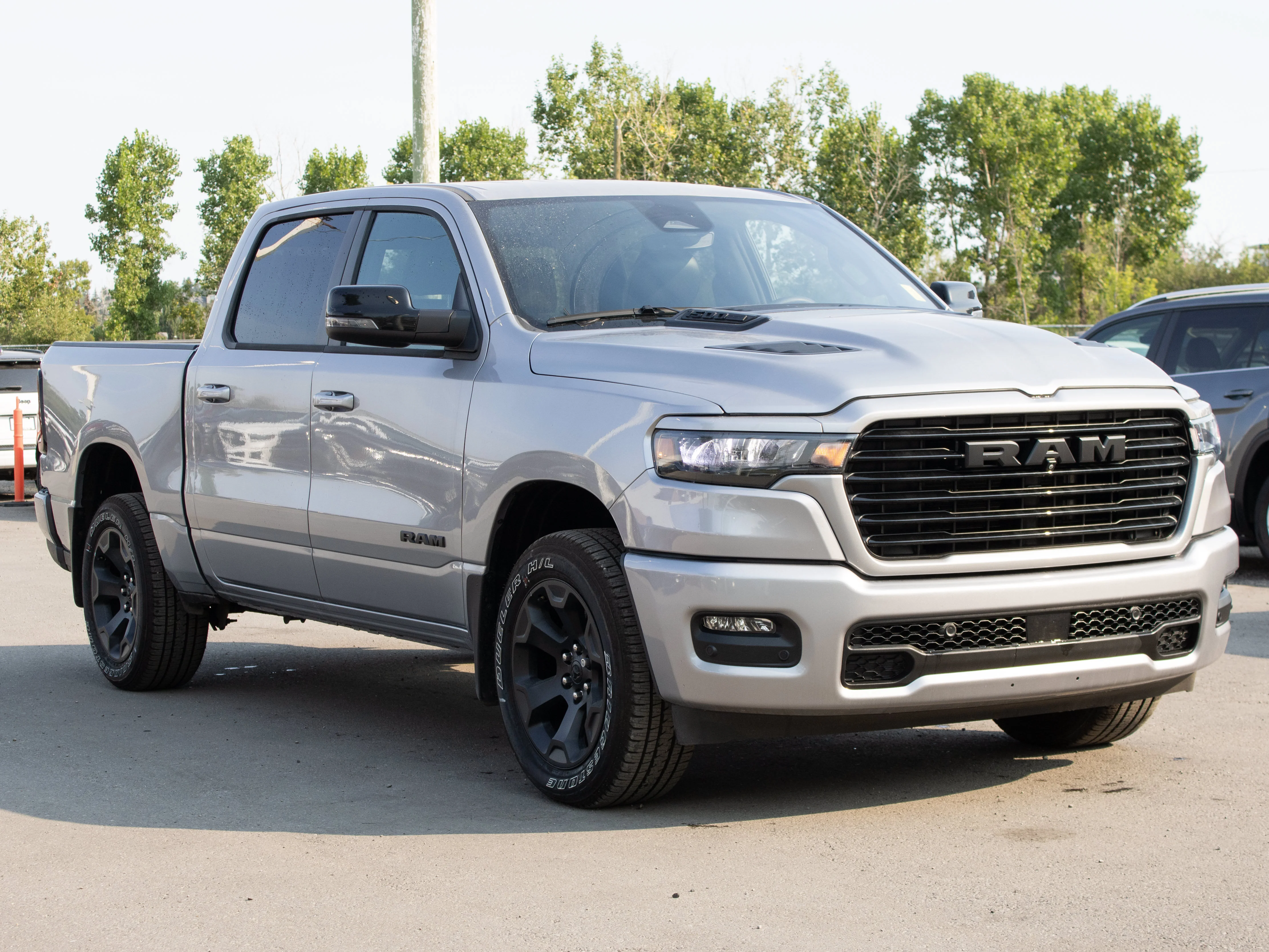 Certified Used 2025 Silver RAM Sport * Twin-Turbo | Alpine | Heated Leather Seats | Navigation | 360 View Camera image 9