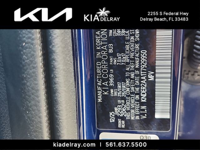 New 2026 Dark Ocean Blue Kia EX image 31