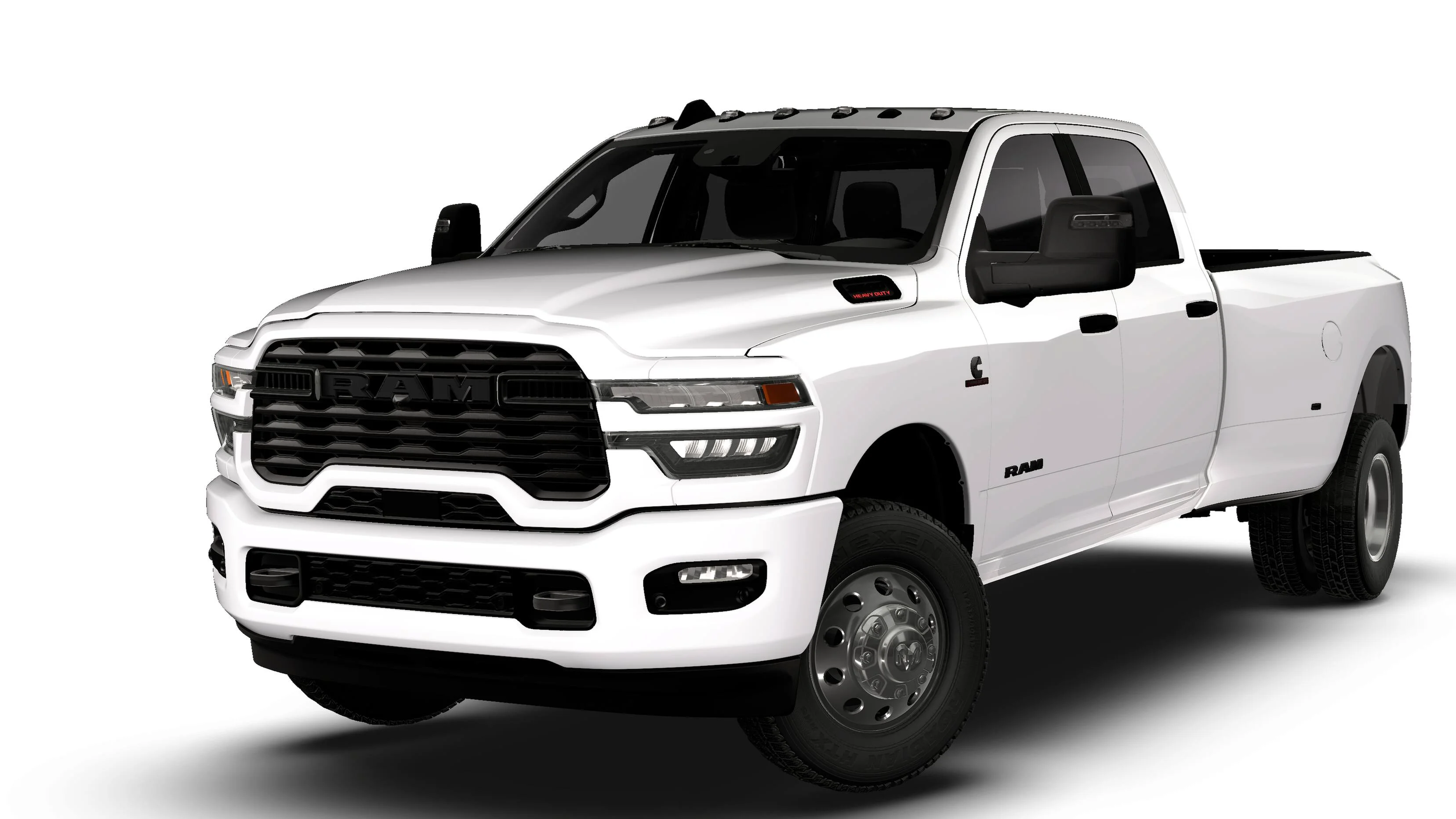New 2026 Bright White Clear-Coat Exterior Paint RAM BIG HORN image 13