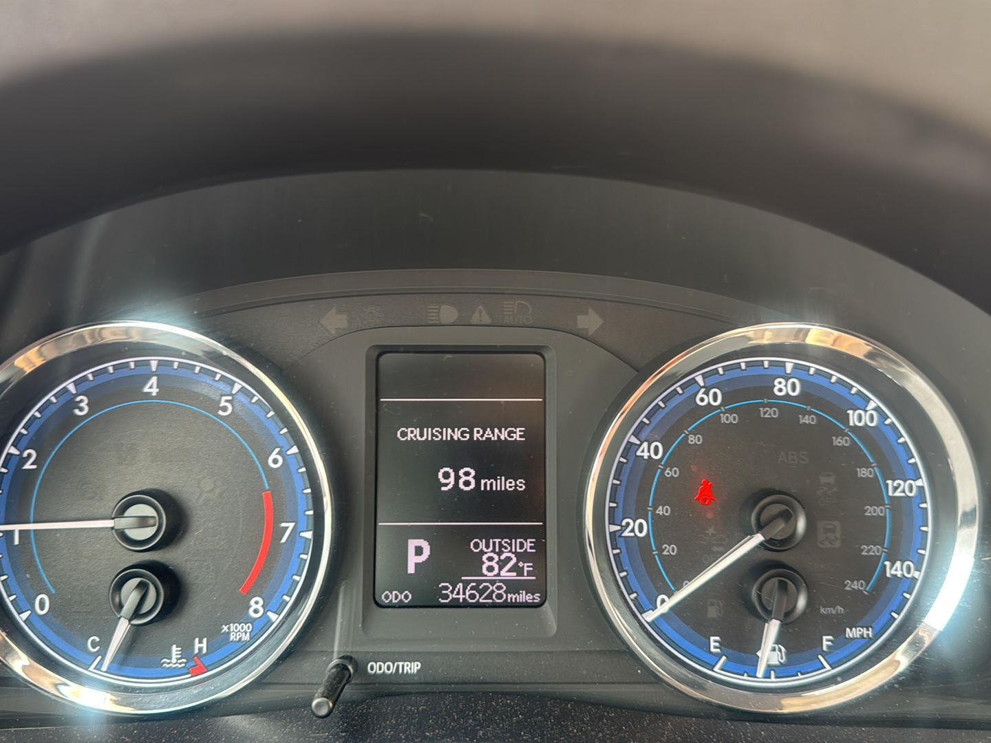 Used 2019 Classic Silver Metallic Toyota LE image 8
