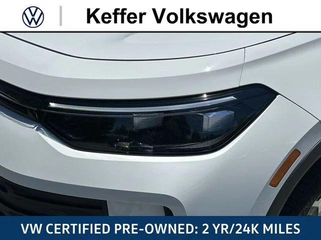 Certified Used 2025 White Volkswagen 2.0T SE image 11