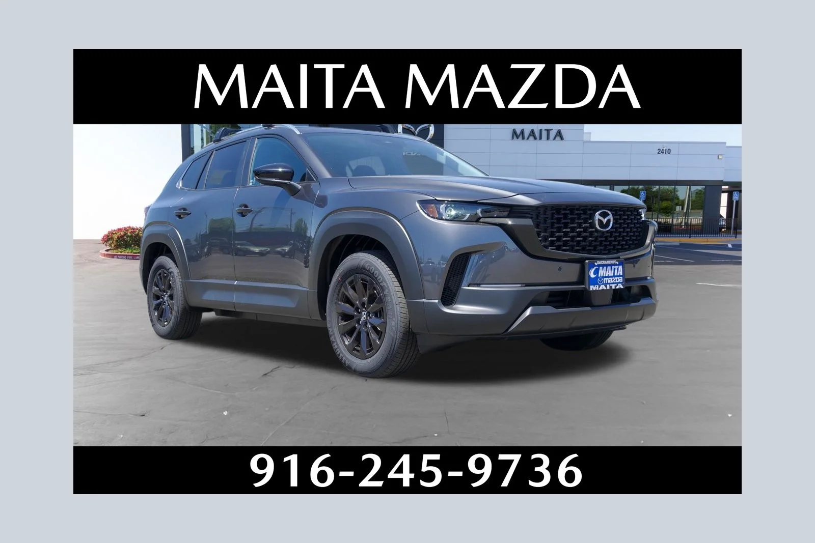 New 2026 Machine Gray Metallic Mazda Preferred image 1