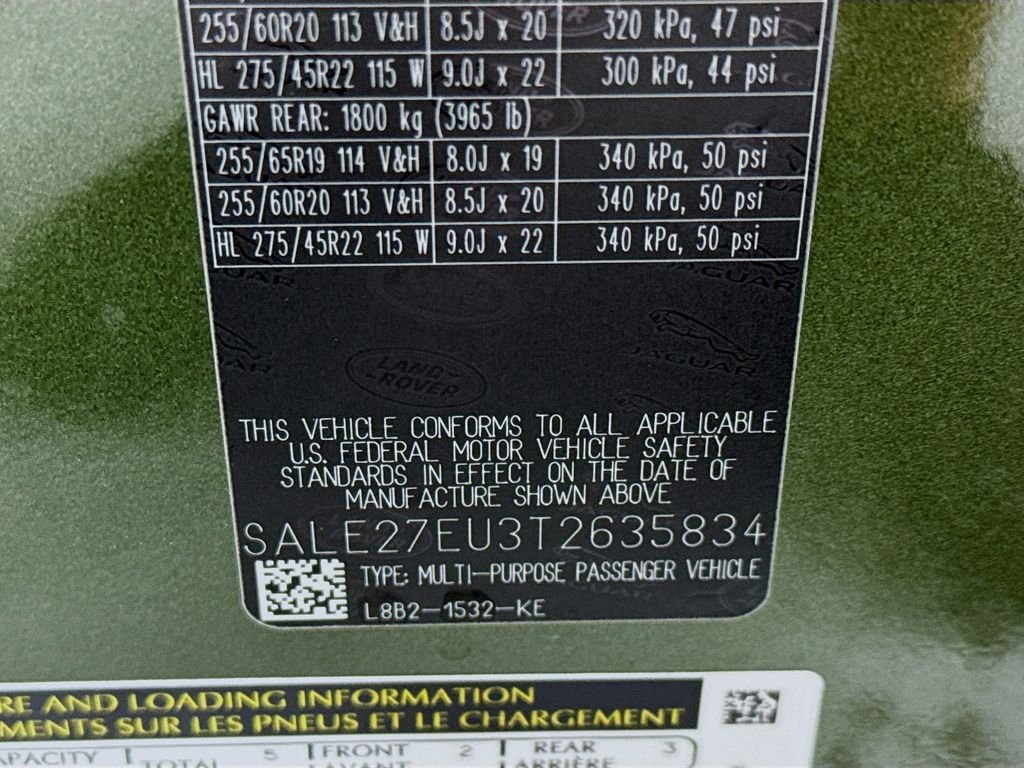 New 2026 Woolstone Green Land Rover X-Dynamic SE image 33