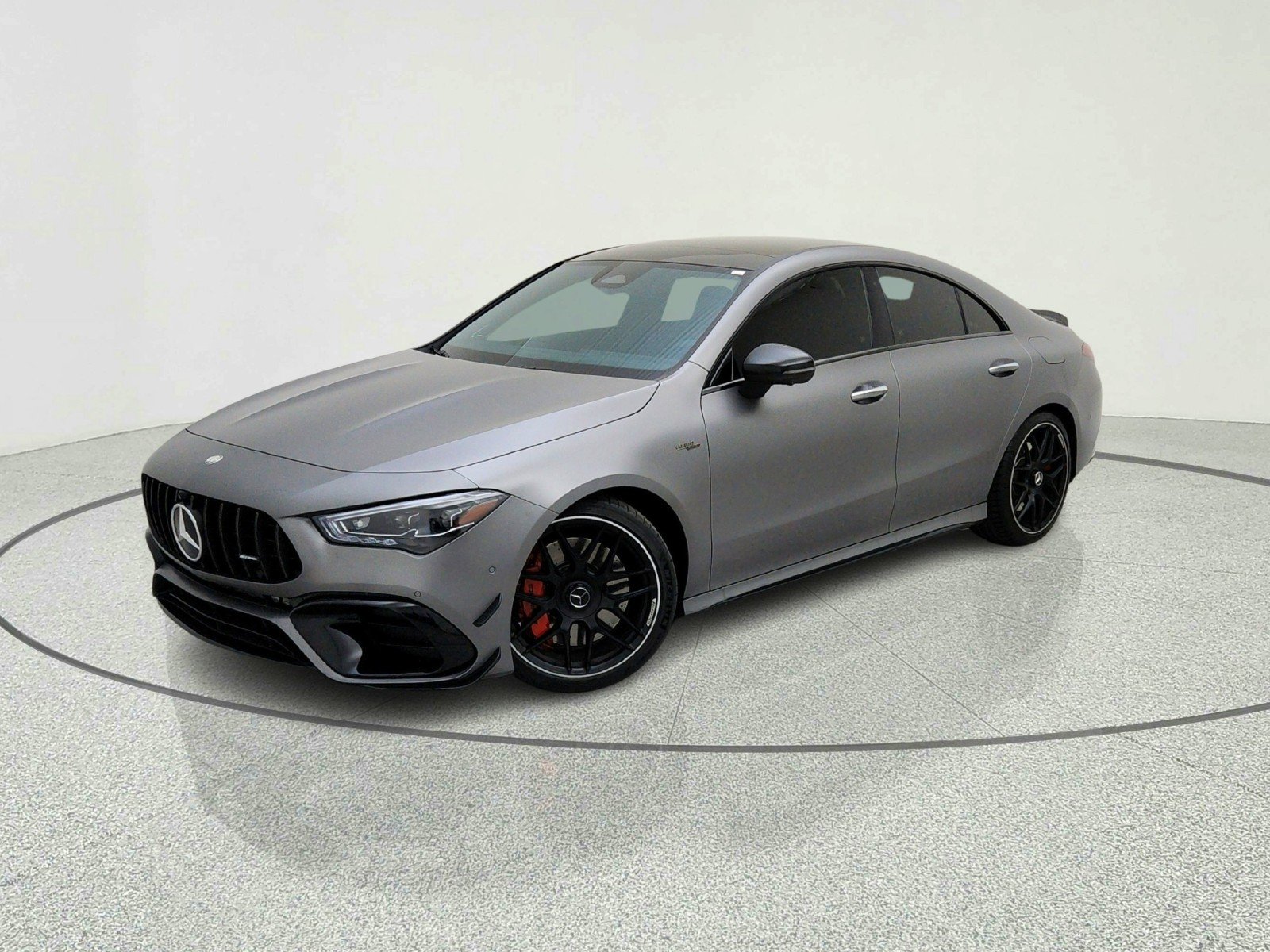Certified Used 2025 MANUFAKTUR Mountain Grey Magno Mercedes-Benz AMG® CLA 45 image 1