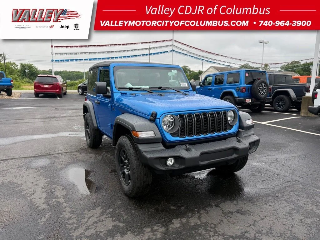 New 2026 Hydro Blue Pearlcoat Jeep Sport image 1