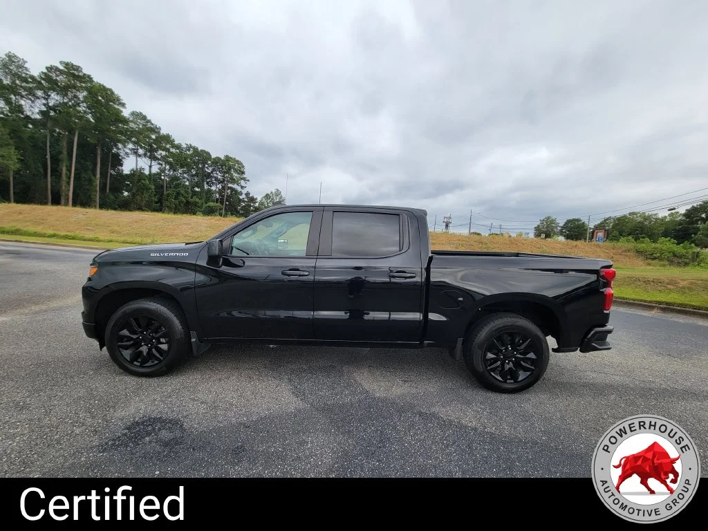 Certified Used 2022 Black Chevrolet Custom image 2