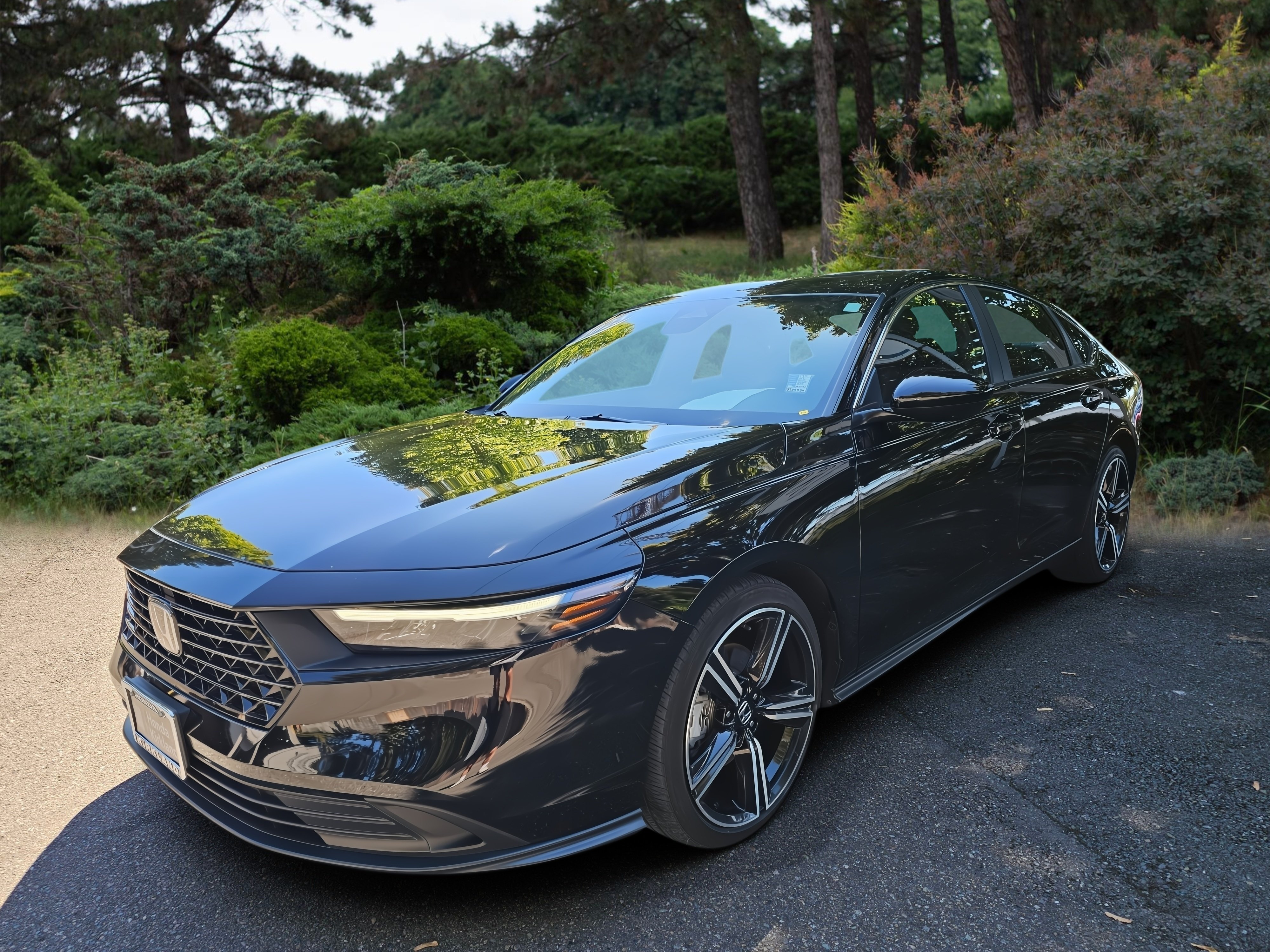 Used 2023 Crystal Black Pearl Honda Sport image 3