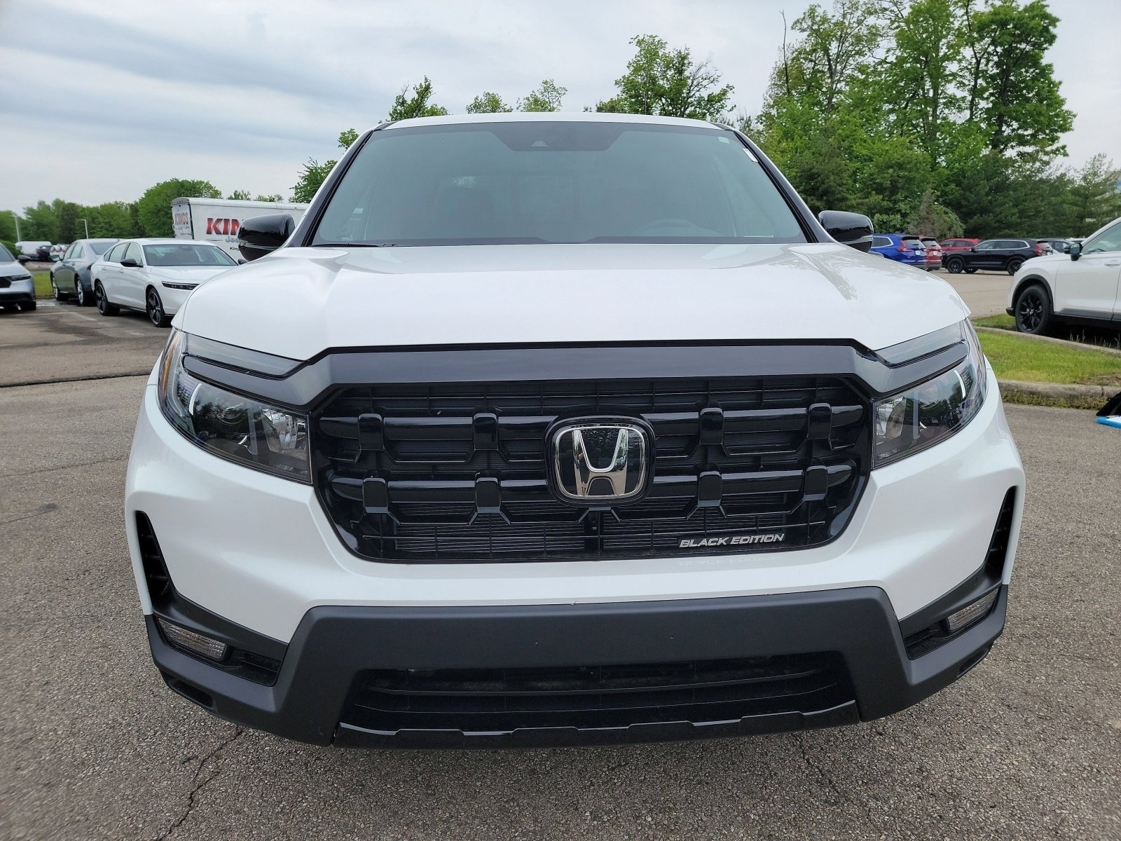 New 2026 Platinum White Pearl Honda Black Edition image 2