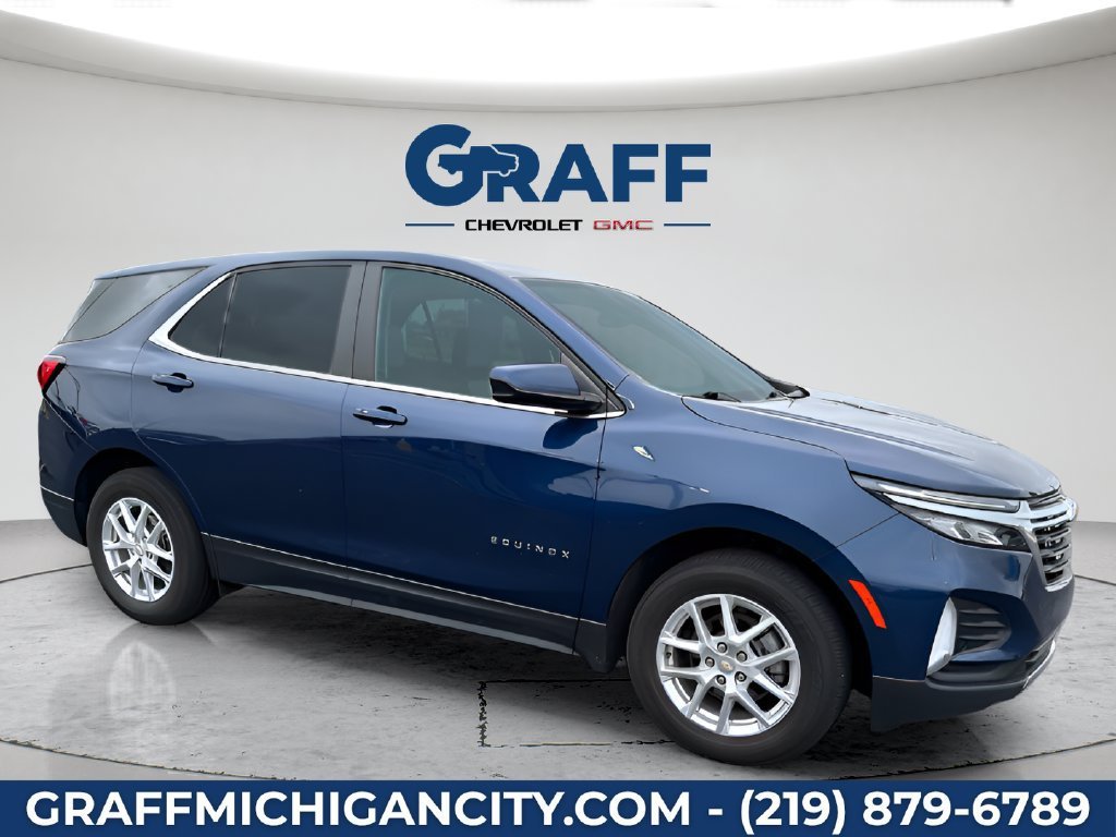 Used 2022 BLUE GLOW METALLIC Chevrolet LT image 10