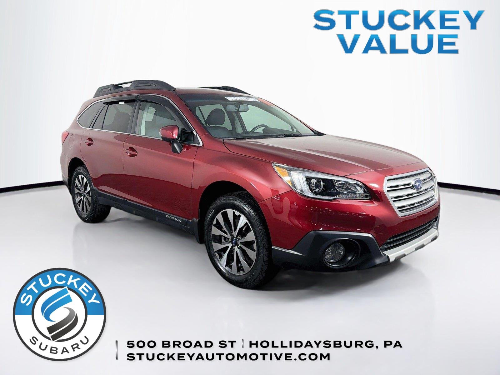 Used 2017 Venetian Red Pearl Subaru Limited image 1