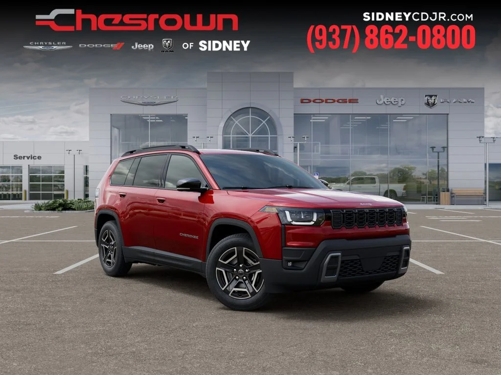 New 2026 Red Hot Pearl-Coat Exterior Paint Jeep Limited image 5