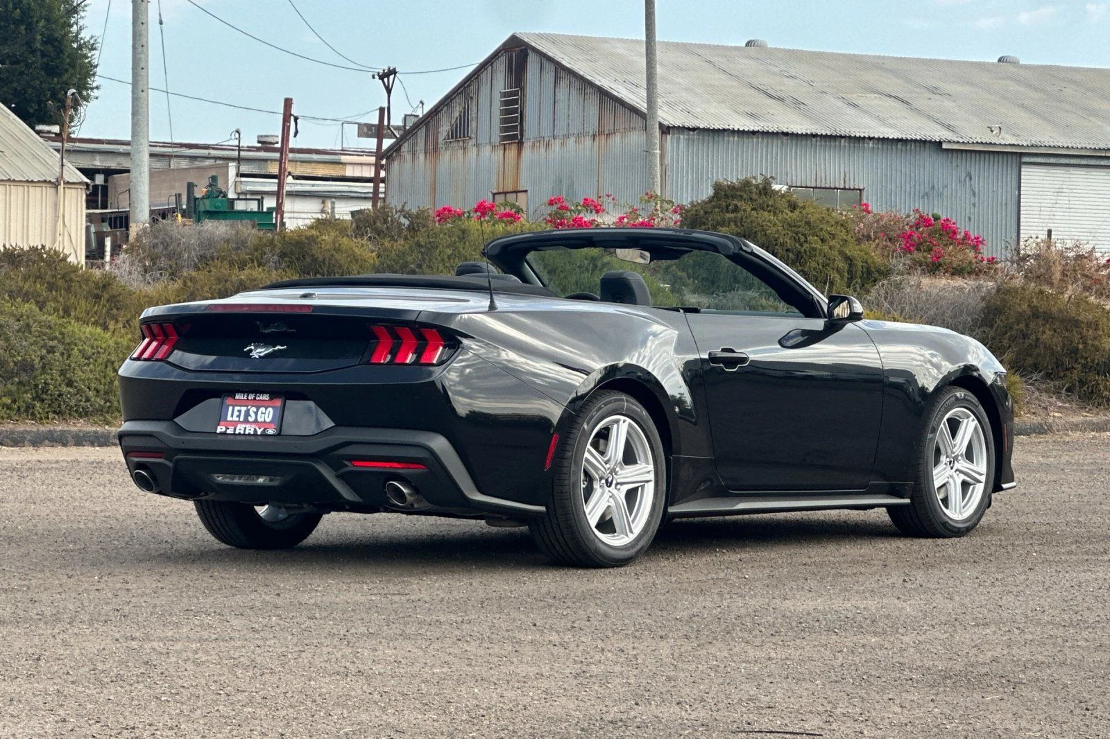New 2026 Shadow Black Ford EcoBoost® Convertible image 3