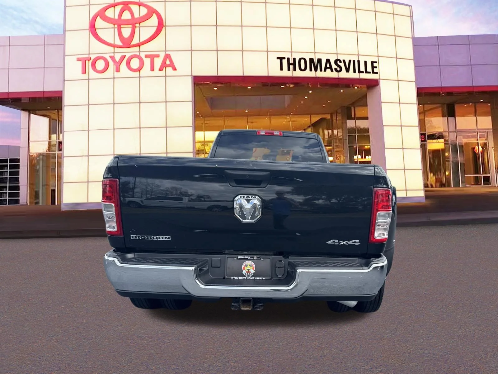 Used 2024 Diamond Black Crystal Pearlcoat Ram Big Horn image 6