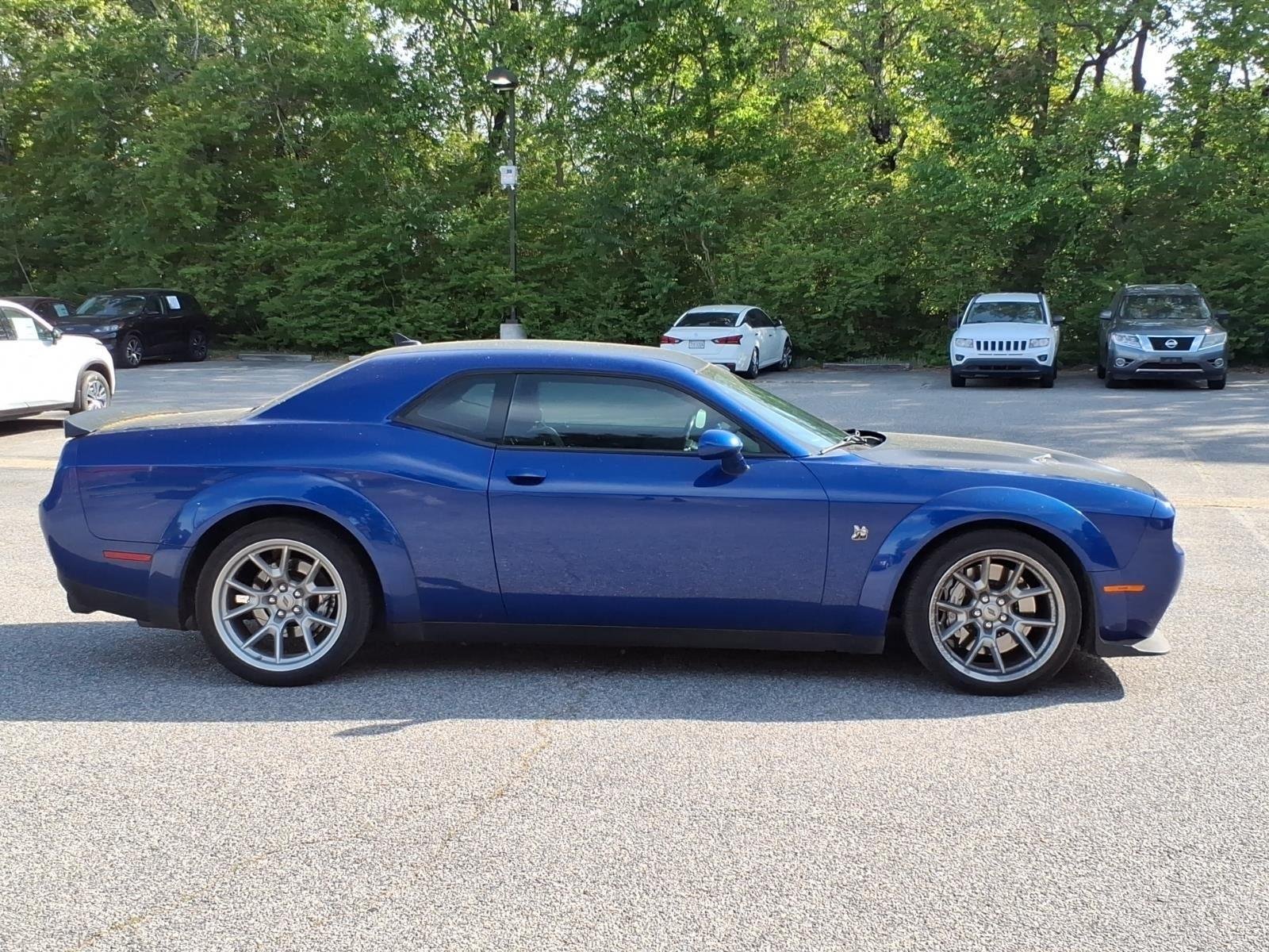 Used 2020 Indigo Blue Dodge R/T Scat Pack 50th Ann. Widebody image 7