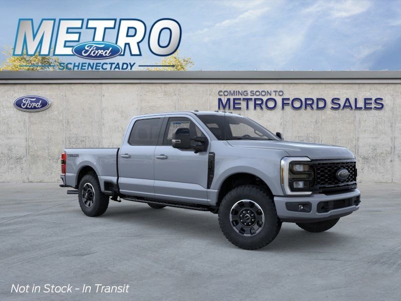 New 2026 Glacier Gray Metallic Tri-Coat Ford Lariat image 1
