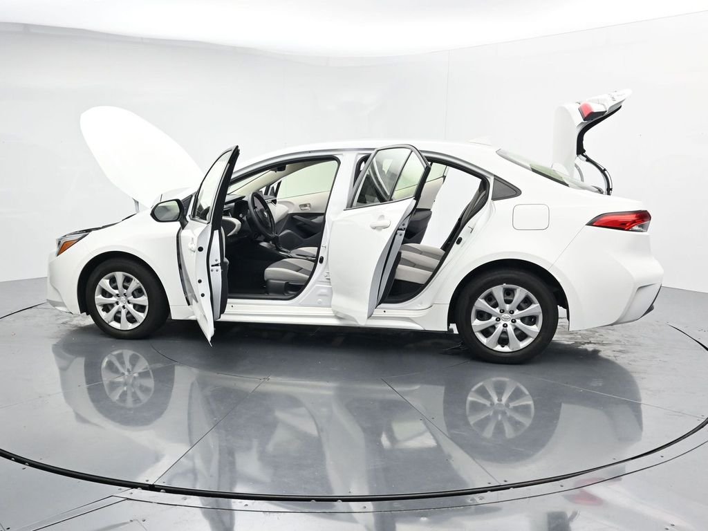 Used 2024 White Toyota LE image 46