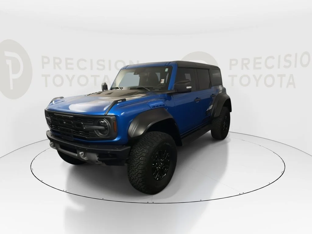 Used 2024 Velocity Blue Metallic Ford Raptor image 8