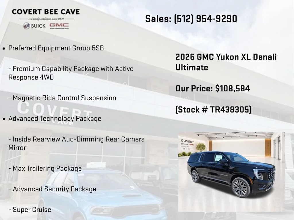 2026 GMC Yukon XL Denali Ultimate - Photo 25