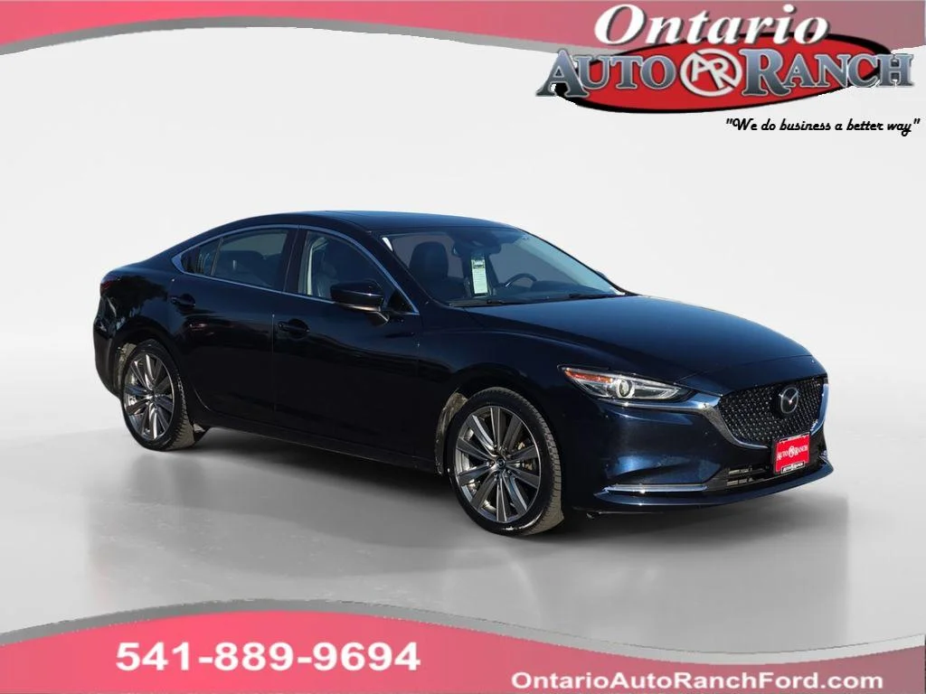 Used 2020 Deep Crystal Blue Mazda Grand Touring Reserve image 1