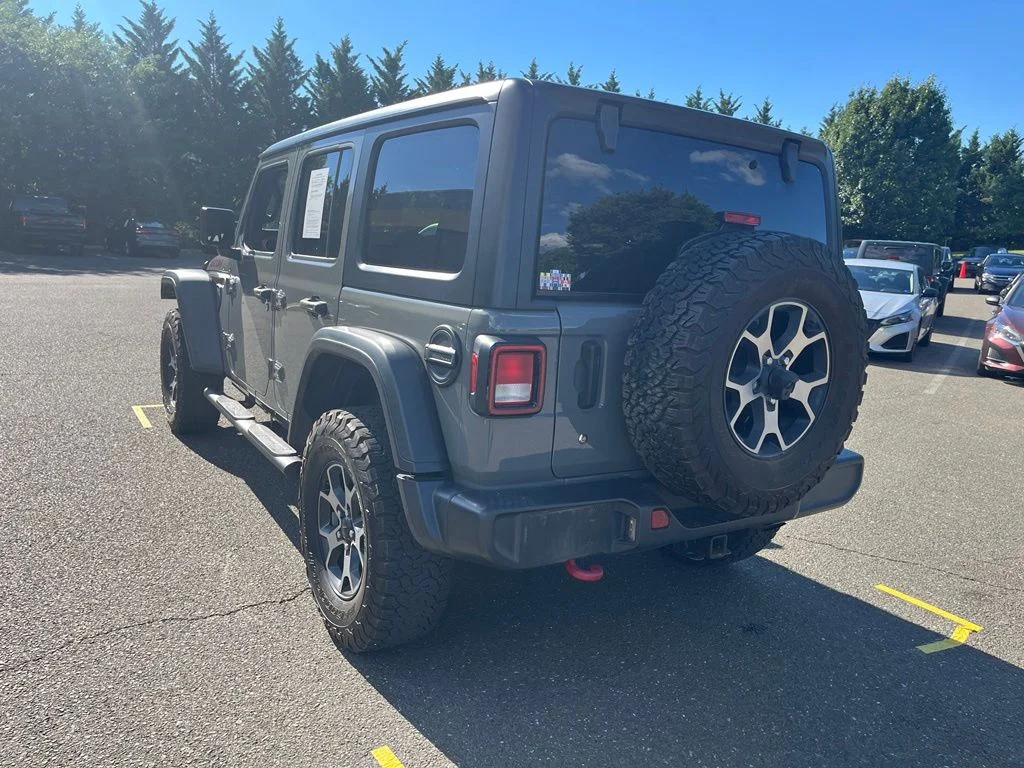 Used 2019 Gray Jeep Unlimited Rubicon image 5