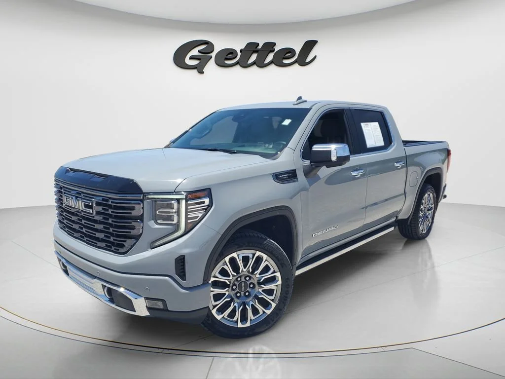 Used 2025 Thunderstorm Gray GMC Denali Ultimate image 1