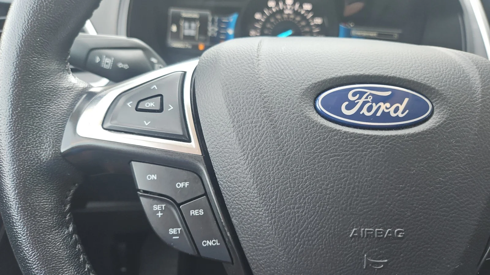 Used 2024 Red Ford 2024 FORD EDGE SEL 4DR SUV 112.2 WB AWD image 16