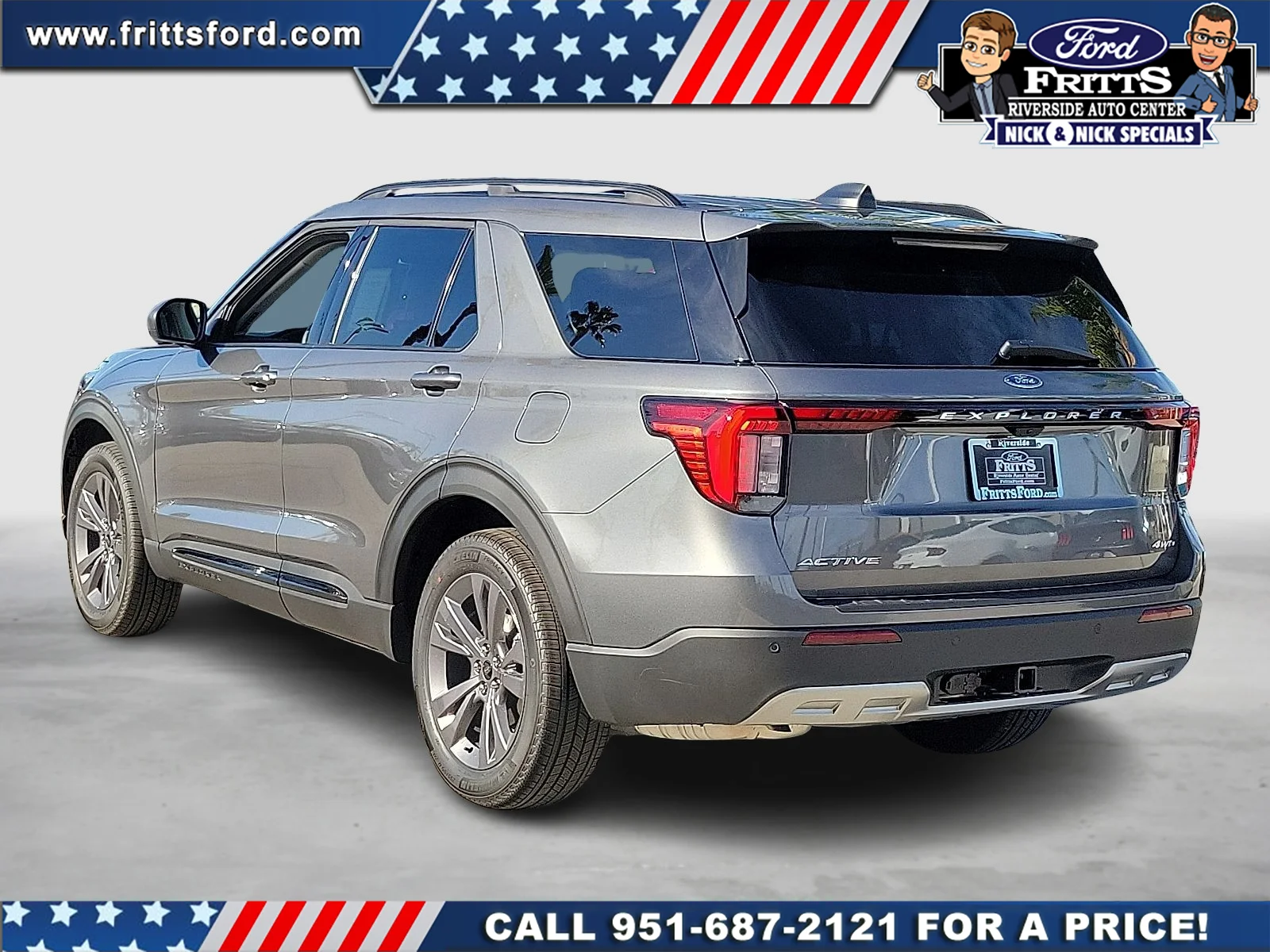 New 2026 Carbonized Gray Metallic Ford Active image 2