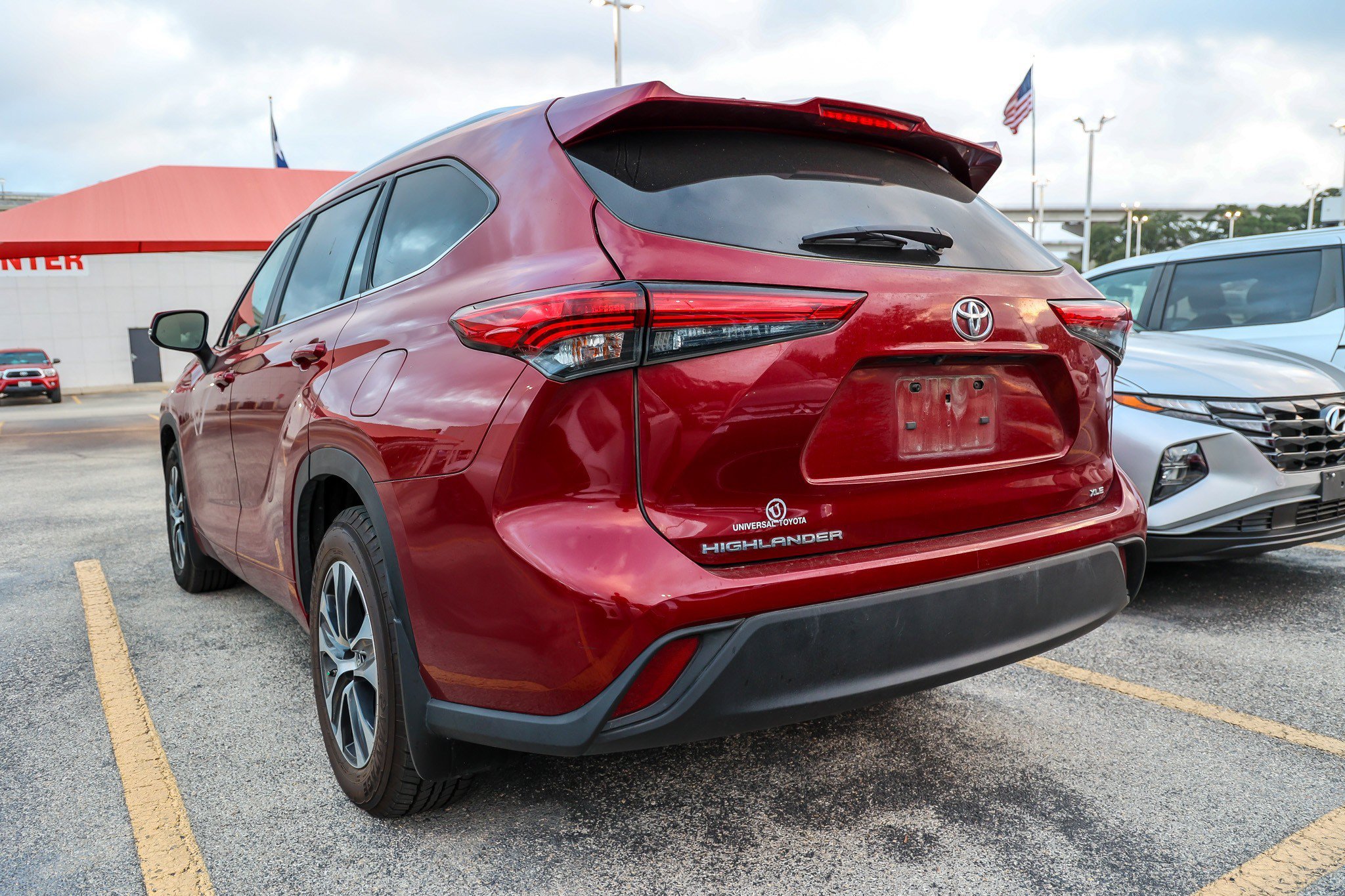 Used 2023 Red Toyota XLE image 7