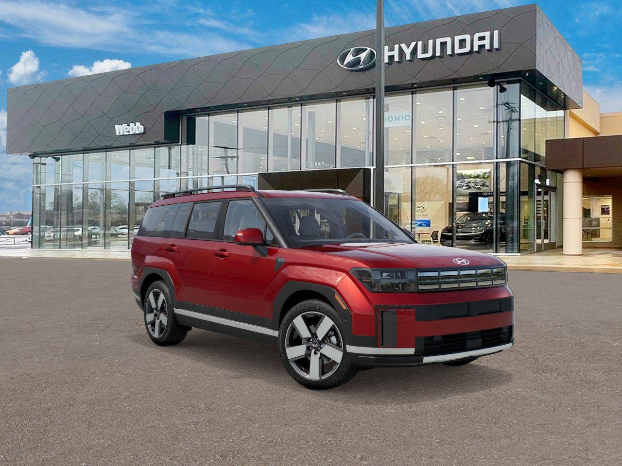 New 2026 Red Hyundai Limited AWD image 2