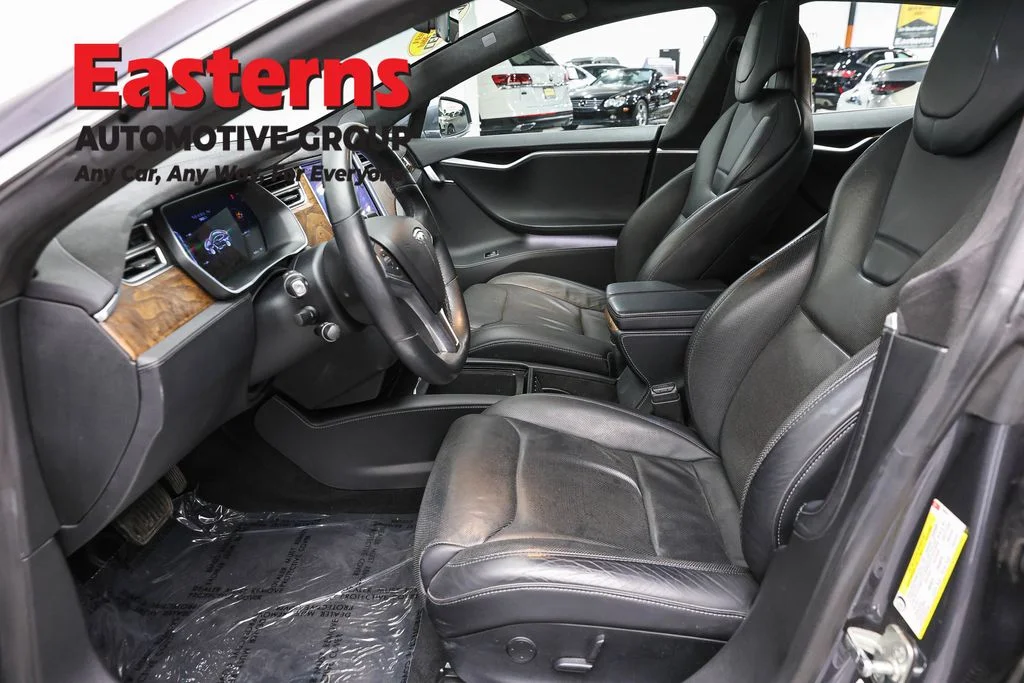 Used 2017 Gray Tesla 90D image 14