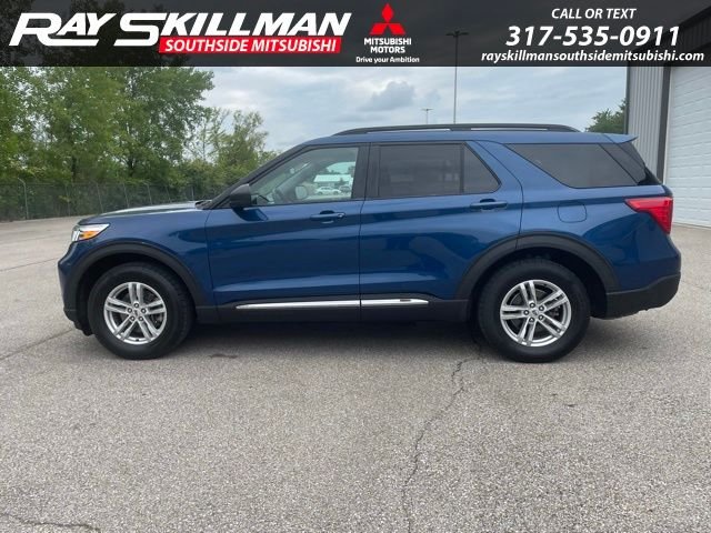 Used 2021 Blue Ford XLT image 8