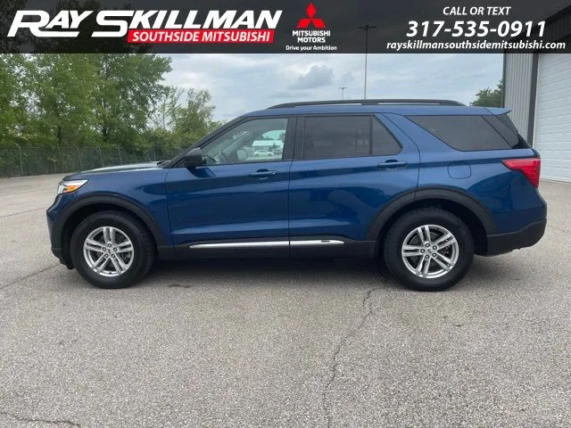 Used 2021 Blue Ford XLT image 8
